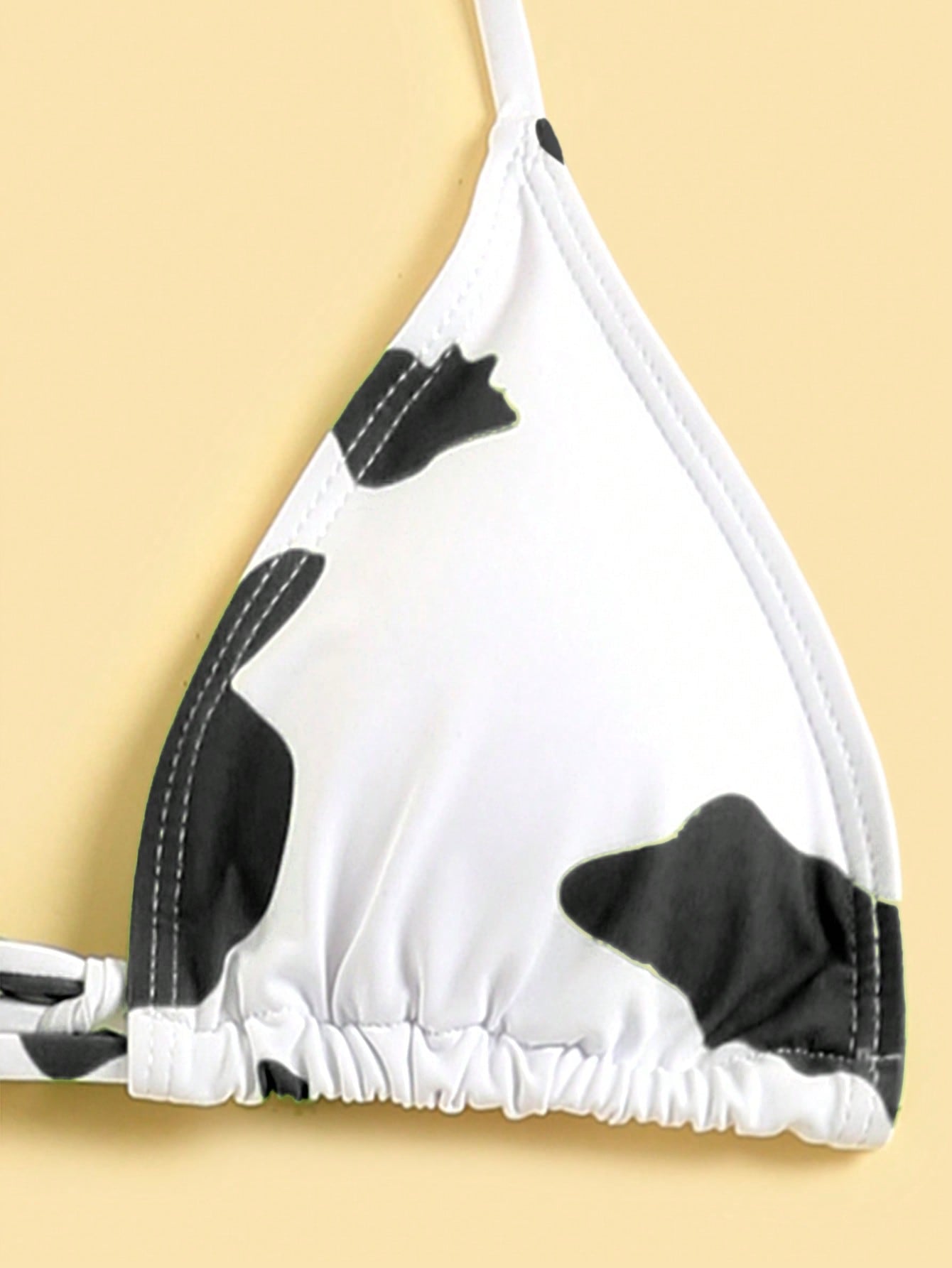 Biquíni Triângulo Com Saia Estampada