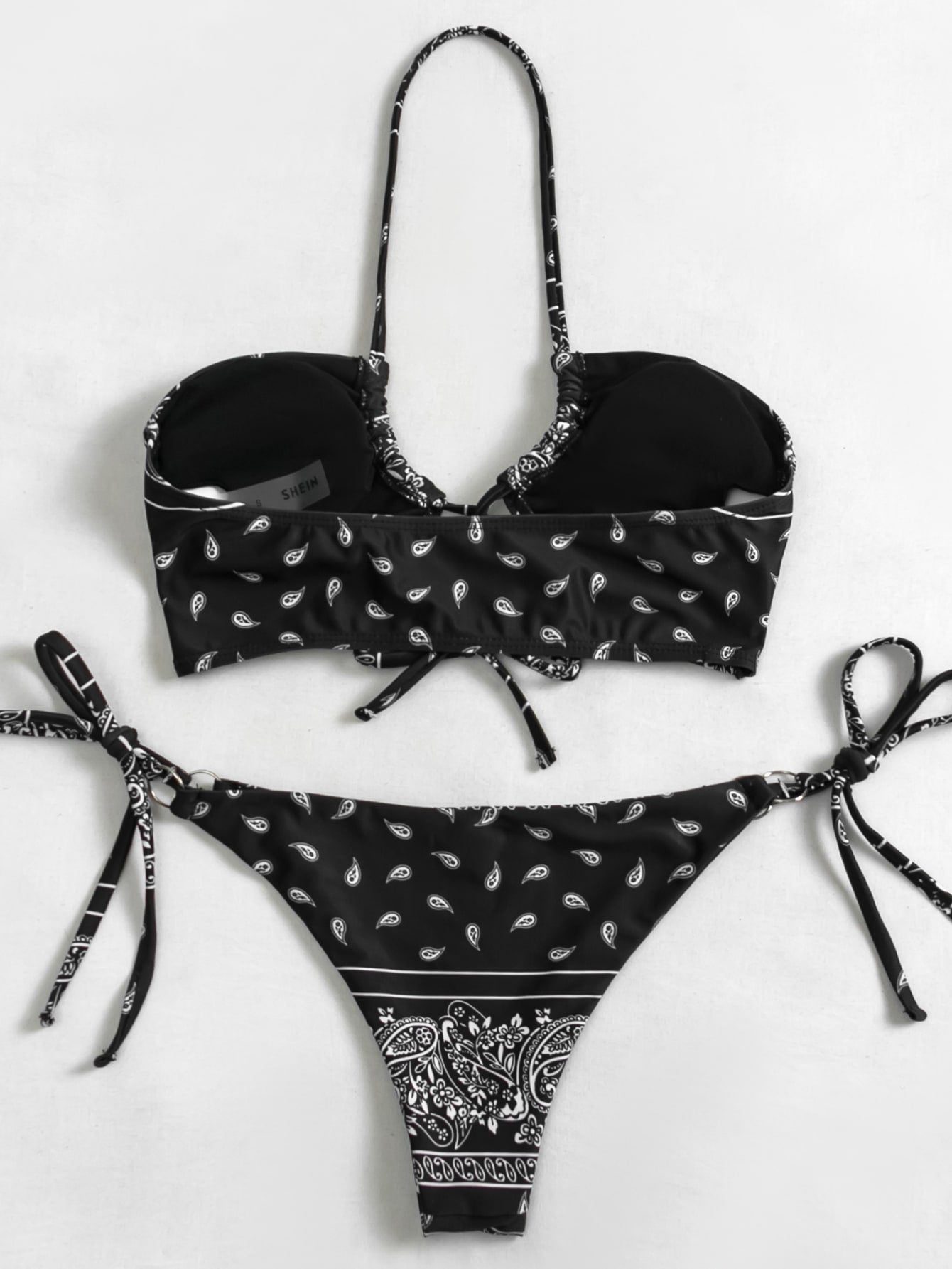 Biquíni Paisley Estilo Western