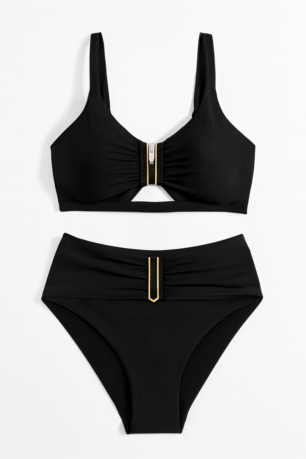 Biquíni Plus Size Com Cintura Alta