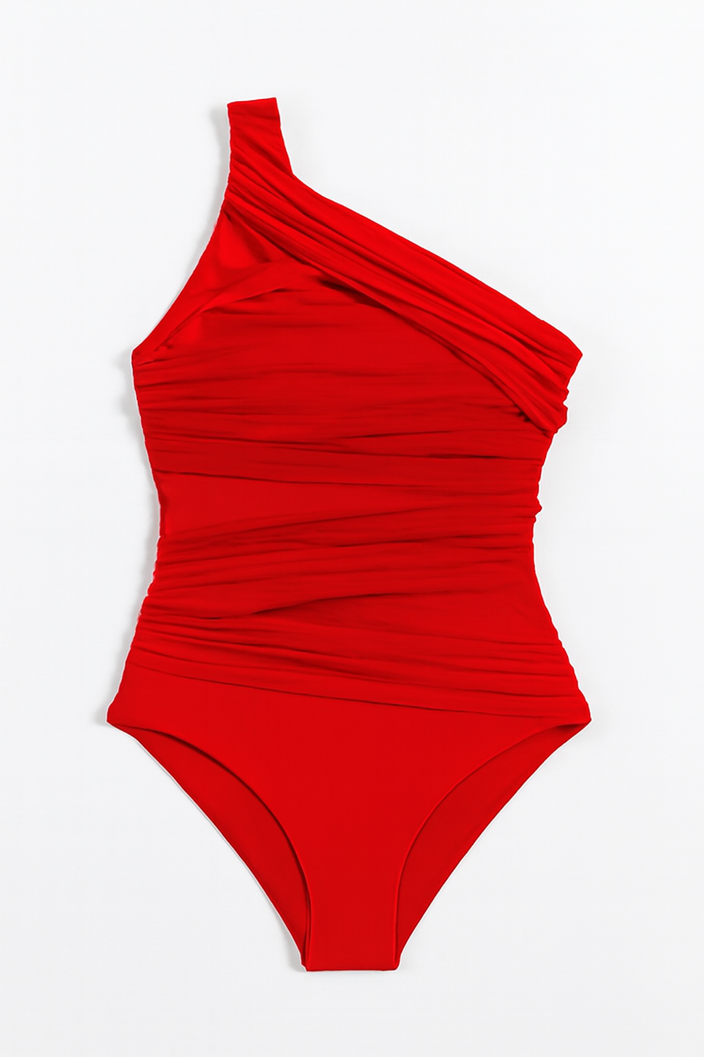 Maiô Um Ombro Só com Tule