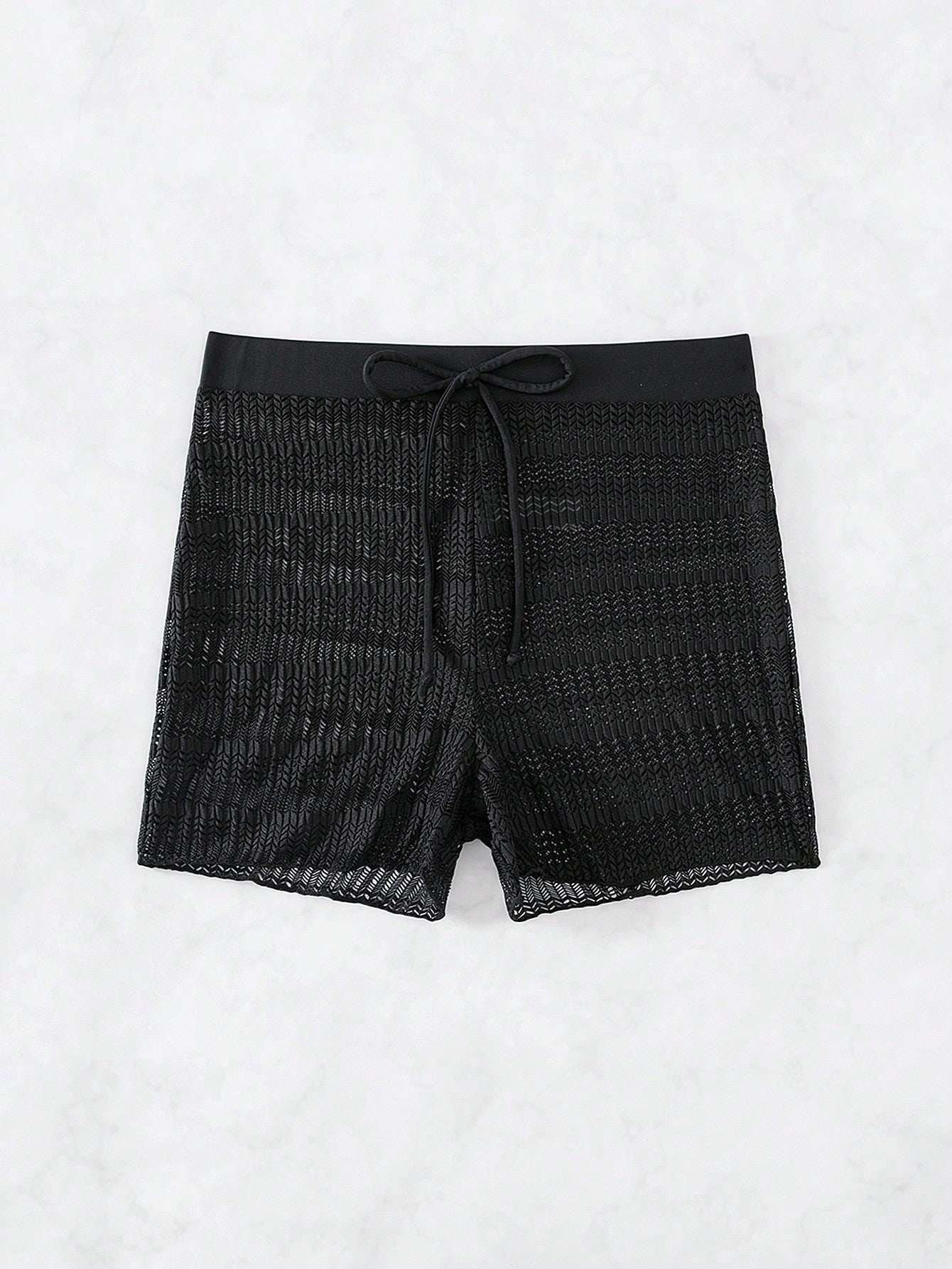 Shorts Saída De Praia Com Cinto