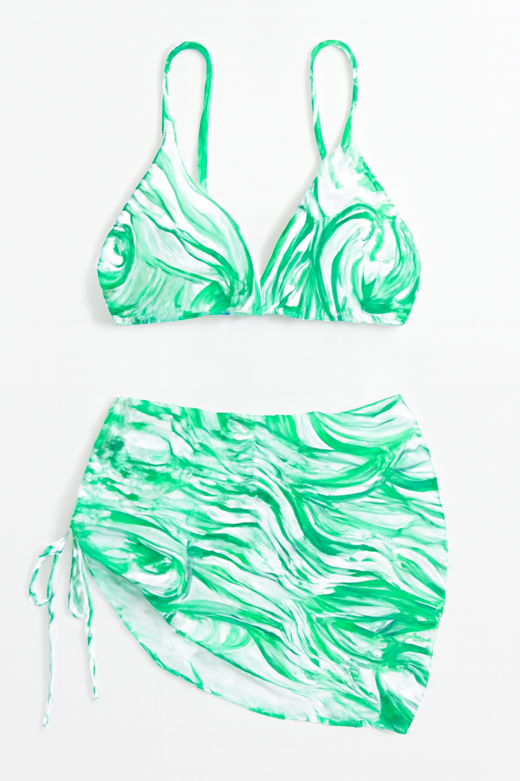 Biquíni Plus Size Estampado 3 Peças