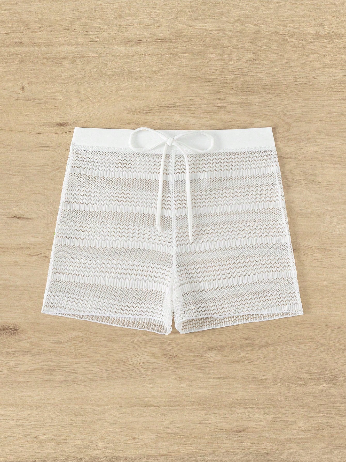 Shorts Saída De Praia Com Cinto